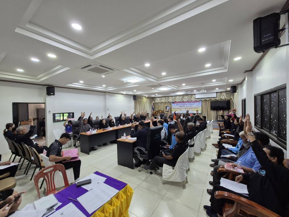 วันที่​ 19 พ.ย.2568 ประชุมประชาคมท้อวถิ่นระดับตำบลเพื่อจัดทำแผนพัฒนาท้องถิ่น(พ.ศ.2566-2570)เพิ่มเติมครั้งที่​9 ปี​พ.ศ.2568 ณ​ก้องประชุมเทศบาลตำบลตาเกา​ อ.น้ำขุ่น​ จ.อุบล​ราชธานี