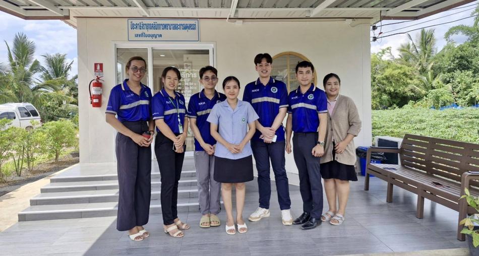 ตรวจสถานพยาบาลในเขตตำบลตาเกา  กับหน่วยงานสาธารณสุข​อำเภอน้ำขุ่น โรงพยาบาลน้ำขุ่น  และรพ.สต.น้ำขุ่น